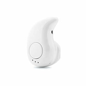 【vaps_3】Bluetooth 5.0 片耳 ミニワイヤレスイヤホン ホワイト 軽量 小型 イヤホン ハンズフリー 通話 送込