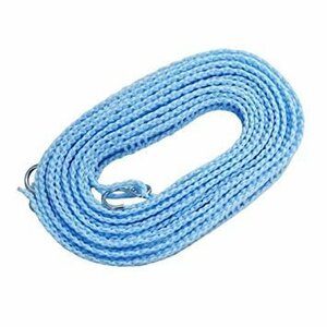 [vaps_7] laundry clotheshorse rope hanger Stop {5m} { blue } including postage 