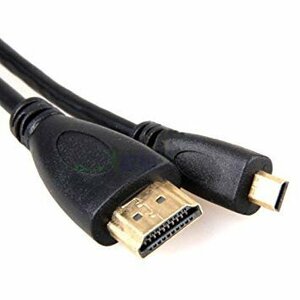 【vaps_5】Micro HDMI to HDMIケーブル 《1.5m》 変換 スマホ HDMI オス-オス 送込