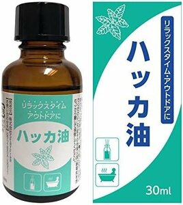 【vaps_3】ハッカ油 30ml 天然 ハッカオイル 原液 アロマ 虫よけ アウトドア お風呂 送込