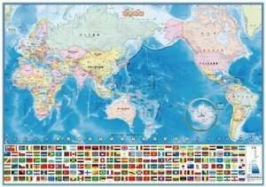 デビカ 地図 世界地図 いろいろ書ける消せる世界地図 073102