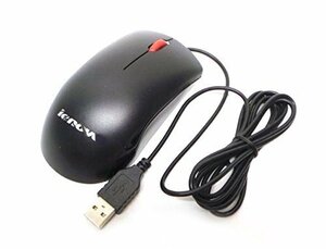 [vaps_2][ used ]Lenovo USB optical mouse black M-U0025-O including postage 