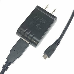 【vaps_2】[中古]SoftBank ソフトバンクモバイル MicroUSBケーブル + USB-ACアダプター ZECAP1 送込