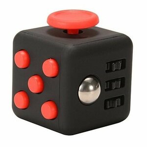【vaps_3】フィジェットキューブ 《レッド》 Fidget Cube フィジェットトイ ストレス解消キューブ 送込