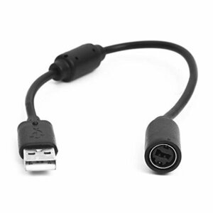 [vaps_3]XBOX360 USB conversion cable { black } quick release connector including postage 