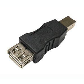 【vaps_6】USB変換アダプタ タイプAメス-タイプBオス Type-Aメス Type-Bオス 送込の画像1
