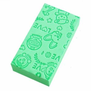 [vaps_5] for children sponge { green } baby bath sponge . aqueous baby adult both for bath for including postage 