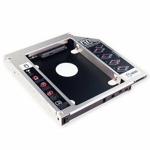 [vaps_2] Second HDD adaptor {12.7mm} HDD SSD exchangeable put instead Slimline SATA Drive mount including postage 