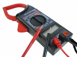デジタルクランプメーター電圧 電流 抵抗測定ケース付 __
