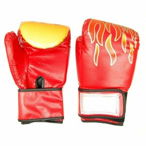 [vaps_2] перфорирование перчатка левый правый 1 комплект для взрослых { красный } бокс перчатка Sparkling тренировка перчатка включая доставку 