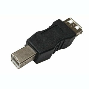 【vaps_6】USB変換アダプタ タイプAメス-タイプBオス Type-Aメス Type-Bオス 送込の画像2