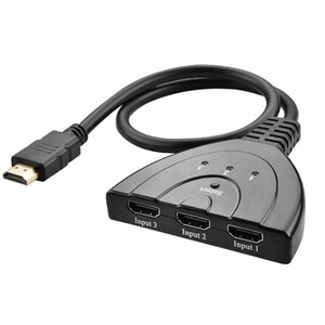 [vaps_3]HDMI switch 3 input 1 output HDMI distributor selector 3D correspondence including postage 