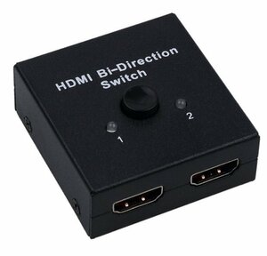 【vaps_3】2入力1出力 HDMI切替器 4K 3D スイッチャー セレクター 送込