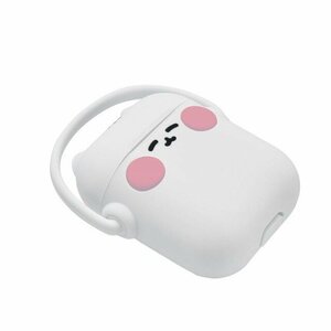 【VAPS_1】AirPods 保護ケース 猫 《ホワイト》 第1世代 第2世代 イヤホン 収納ケース 保護カバー 送込