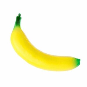 【VAPS_1】バナナスクイーズ 《18cm》 高反発 弾力 スクイーズ バナナ 送込