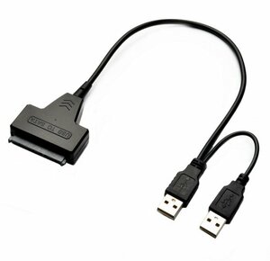 【vaps_2】SATA - USB2.0 変換ケーブル 2.5インチ SATAハードディスク SSD USB接続 送込