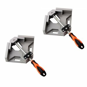 [vaps_6] strongest corner clamp 2 pcs. set 90 times direct angle clamp fixation tool large . welding including postage 