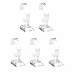 [vaps_7] wristwatch display stand {5 piece set } C type clear watch stand exhibition wristwatch put including postage 