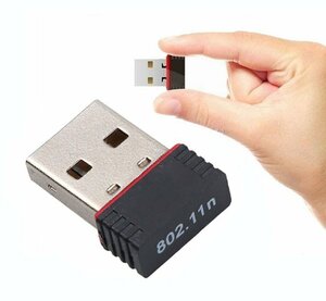 【vaps_7】USB2.0 Wifi 無線LAN 子機 アダプター IEEE802.11n/g/b 2.4GHz 送込