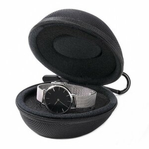 【vaps_5】腕時計ケース 1本用 シングル 持ち運び 携帯ケース 時計収納ボックス 男女兼用 旅行 送込