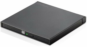 【vaps_2】ロジテック 外付け ポータブルDVDドライブ USB2.0 デスクトップPC対応 CyberLink Power2Go8 for DVD付 LDR-PWB8U2LBK/E 送込