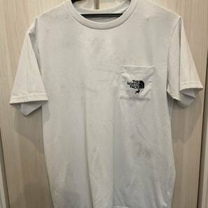 【ジャンク品】ザノースフェイス THE NORTH FACE Tシャツ Lサイズ 色移りあり NT12391Rの画像1