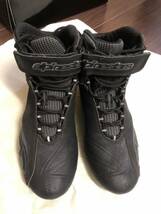 alpinestars FASTLANE VENTED アルパインスターズ ライディングシューズ 黒 US7 EURO39_画像1