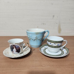 souvenir SCHLOGL-VIENNA WEDGWOOD ウェッジウッド ROYALE de LIMGES カップ ソーサー ティーカップ コーヒーカップ France australia 陶芸