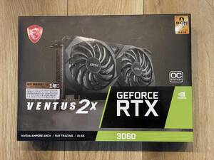 送料無料【未使用】GeForce RTX 3060 VENTUS 2X 12G OC