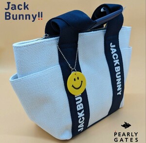 * new goods regular goods PEARLYGATES/ Jack ba knee standard linen Cart bag (UNISEX) Smile Nico Chan attaching 