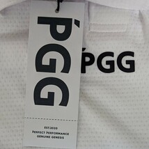 ☆新品正規品 PEARLYGATES/PGG メンズメッシュ裏使い 半袖ポロシャツ size4(M)　優れた吸水速乾性、ストレッチ性、通気性、軽量_画像9
