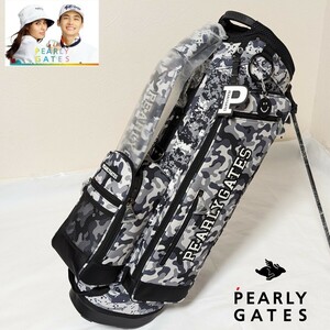 * new goods regular goods PEARLYGATES/ Pearly Gates multi check pattern stand type caddy bag <46 -inch correspondence > (UNISEX) regular price :94600 jpy 