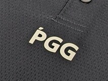 ★新品正規品 PEARLYGATES/PGG メンズメッシュ裏使い 半袖ポロシャツ size4(M)　優れた吸水速乾性、ストレッチ性、通気性、軽量_画像3