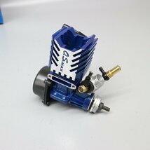 未使用 小川精機 O.S.ENGINE MAX 12CV-X BLUE ブルー RCパーツ R/C ラジコン用品 OSエンジン　231120SD0064_画像4