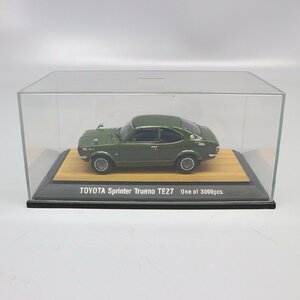 EBBRO エブロ 1/43 TOYOTA トヨタ スプリンター トレノ TE27 ミニカー　231120SD0079