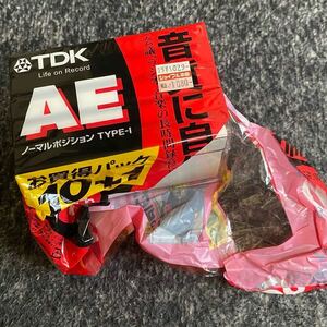 TDK カセットテープ ノーマルポジション TYPE-I 120分 5本セット 未使用