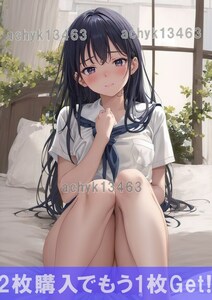 学生服 女子高生 セーラー服 ポスター 超高画質 美女 美少女 amo019 イラスト 同人 アニメ セクシーグラビア コスプレ 可愛い ロリ 1 