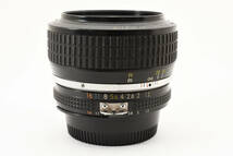 ★☆Nikon ニコン Ai-S NIKKOR 50mm F1.2 単焦点 マニュアルレンズ 元箱付 #526☆★_画像9