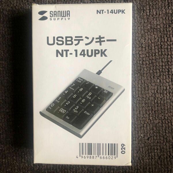 テンキー サンワサプライ　テンキーボード USB NT-14UPK ブラック USB接続 USBテンキー 