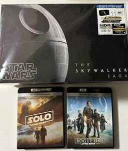 スター・ウォーズ スカイウォーカー・サーガ 4K UHD コンプリートBOX+スピンオフ ローグ・ワン ハン・ソロ