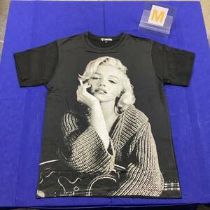 DBR7A2. デザインTシャツ　Mサイズ　Marilyn Monroe マリリンモンロー　半袖