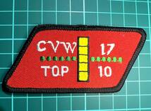 (再:ラスト1枚)【TOP10パッチ】CVW-17(第17空母航空団) TOP10 R07_画像1