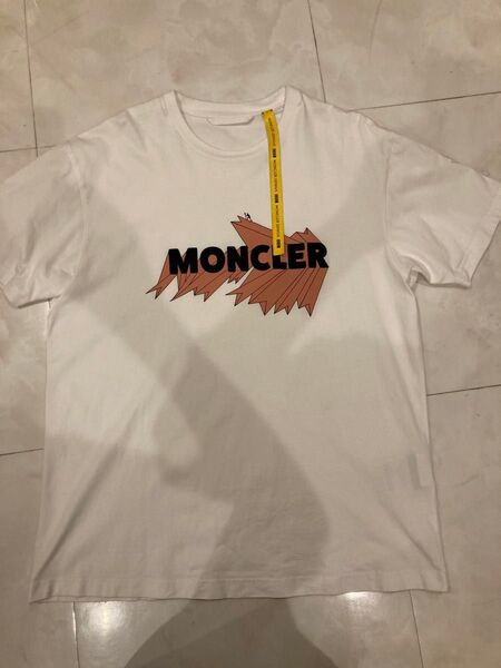 美品】モンクレール MONCLER 半袖Tシャツ 白 ホワイト 1952