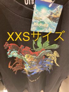 XXSサイズ】ゼルダの伝説 ティアーズ オブ ザ キングダム ユニクロ　Tシャツ