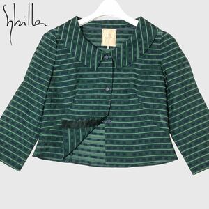 Красивая куртка Sibylla sybilla M Сделано в Японии Itkin Женские Топы