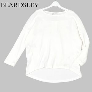 BEARDSLEY ビアズリー 洗える コットン100% カットソー プルオーバー F 日本製 レディース トップス