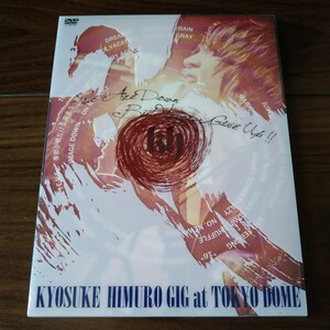 【送料無料】氷室京介 DVD KYOSUKE HIMURO GIG at TOKYO DOME We Are Down But Never Give Up!! BOOWY/ボウイ/東京ドーム/東日本大震災