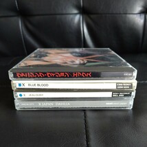 【送料無料】X JAPAN CDアルバム 4タイトルセット VANISHING VISION BLUE BLOOD Jealousy DAHLIA エックスジャパン/ジェラシー/ダリア_画像9