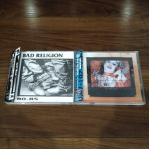 【送料無料】BAD RELIGION CDアルバム 2タイトルセット 80-85 NO SUBSTANCE バッドレリジョン パンクロック_画像1