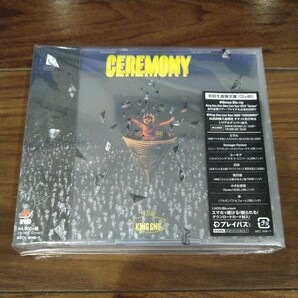 【送料無料】King Gnu CD+BD CEREMONY 初回生産限定盤 2枚組 キングヌー/CDアルバム/DVD Blu-ray/ブルーレイ/常田大希/セレモニー